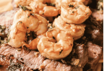 Chefs Special Steak Shrimp Scampi