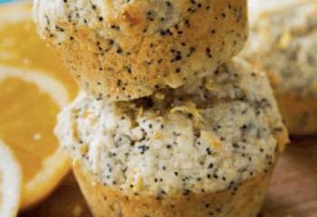 Protein Plus Lemon Poppy Seed Muffins